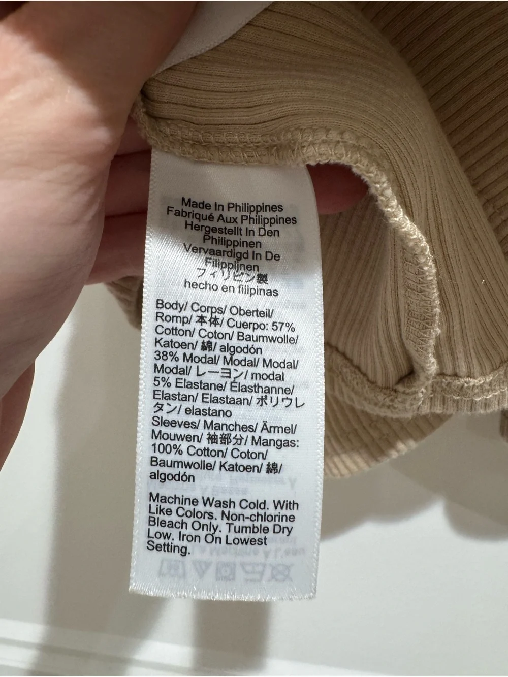 J. Crew Ribbed Puff Sleeve Henley Top